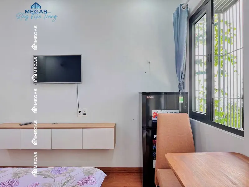 Studio Apartment in Hà Quang 1, Rear Balcony – 6M VND/Month