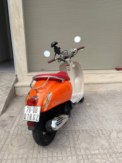 Мопед Sadoka Crea 50cc – 2022 года, полное обслуживание, без прав на управление – 11 млн донгов