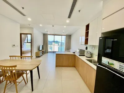 2-Bedroom Apartment – Scenia Bay, 80m², Sea View, Pool, High Floor
