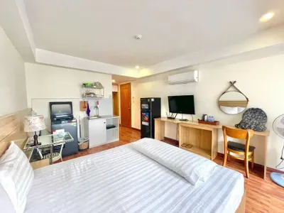 Hùng Vương 거리의 스튜디오 아파트 – 완전 비품, 반려동물 친화적, 월 700만 VND