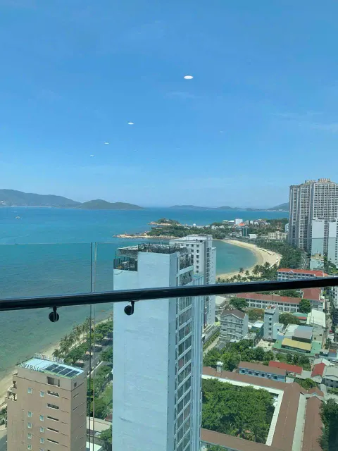 바다 전망이 있는 스튜디오 아파트 임대 – Scenia Bay 냐짱 – 월 1500만 VND