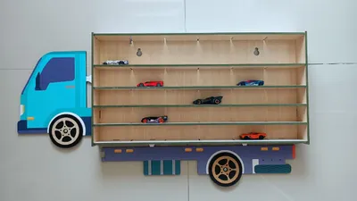 Kệ trưng bày tùy chỉnh cho bộ sưu tập Hot Wheels