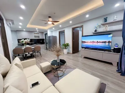 Cho thuê căn hộ 3 phòng ngủ mới – Tòa nhà HUD, Nha Trang – 90 m², view thành phố – 30 triệu VND/tháng