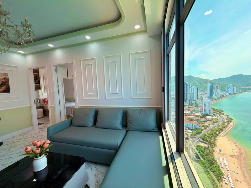 2-Bedroom Corner Apartment in Muong Thanh Oceanus – 28M VND/month, North Nha Trang