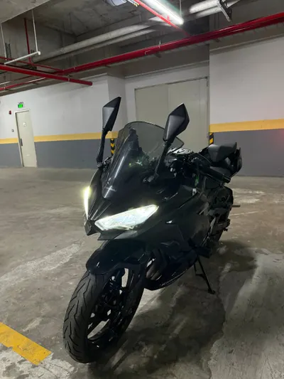 카와사키 닌자 400cc 오토바이 판매 – 우수한 상태, 블루 카드, 7400만 VND