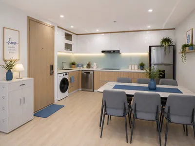 2-Bedroom Apartment for Rent – Happy Sky, Central Nha Trang – 21M VND/Month
