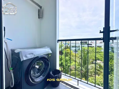 Căn hộ 2 phòng ngủ cho thuê – 55 m² – Nội thất mới – Ban công – 10 triệu VND/tháng