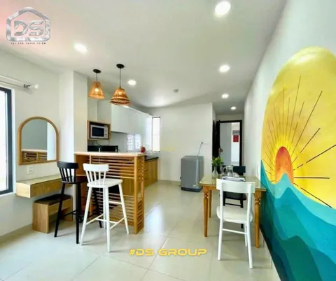Studio Apartment at Khúc Thừa Dụ, South Nha Trang – 7M VND/Month, Balcony & Washer