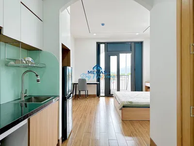 Studio Apartment, Phước Long – Full Furnished, Balcony, River View