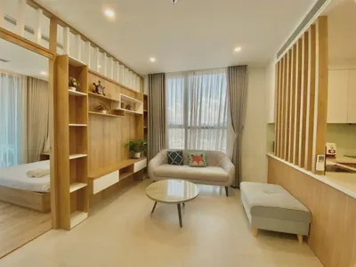 1-Bedroom Apartment for Rent – SceniaBay – Balcony with Beautiful View – 17.5M VND/Month