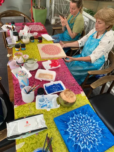 Mandala-Amulet Art Workshop – 3 Hours, All Materials Included