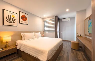 1-Bedroom Apartment for Rent – Oceanus Luxury Complex, North Nha Trang – 40 m², Sea View, WiFi Included – 10M VND/Month
