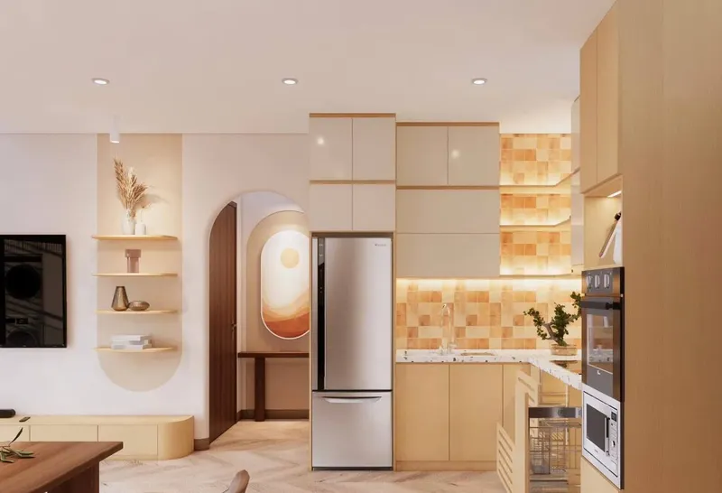 Mỹ Gia 住宅小区 3 卧室房屋 – 4000万越南盾/月