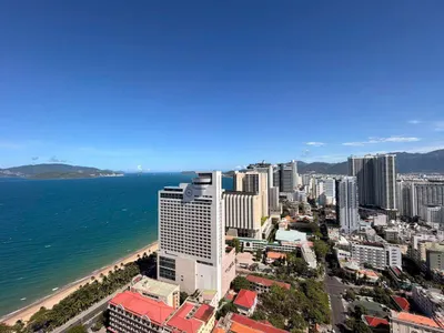 Студия с видом на море в Gold Coast, Нячанг – 57м², полностью меблирована люкс, 17млн VND/месяц