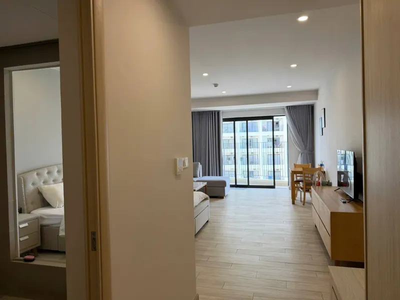 Gold Coast 스튜디오 아파트 – 1500만 VND/월, 해양 전망, 해변까지 2분