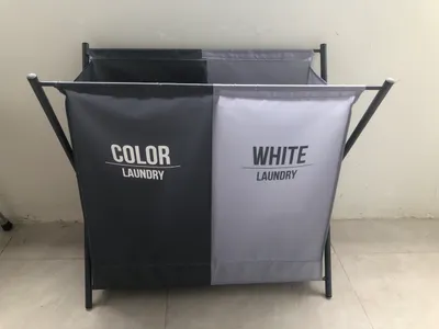 Chợ ngoài trời – Giỏ đựng quần áo, bảng màu, cần câu