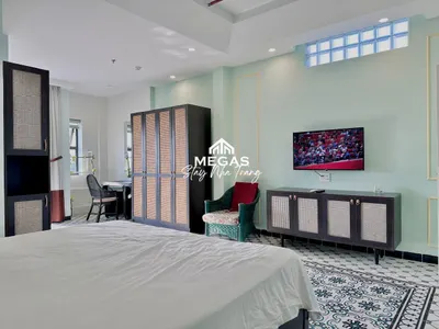 Căn hộ cho thuê 1 phòng ngủ – Ban công – Quận phía Tây gần biển – 16 triệu VND/tháng