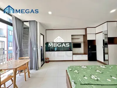 Studio Apartment with Balcony for Rent in ACC Vườn Xoài – Fully Furnished