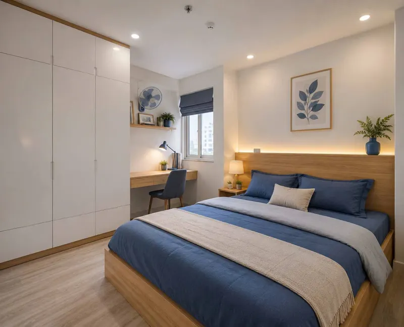 2-Bedroom Apartment for Rent – Happy Sky, Central Nha Trang – 21M VND/Month