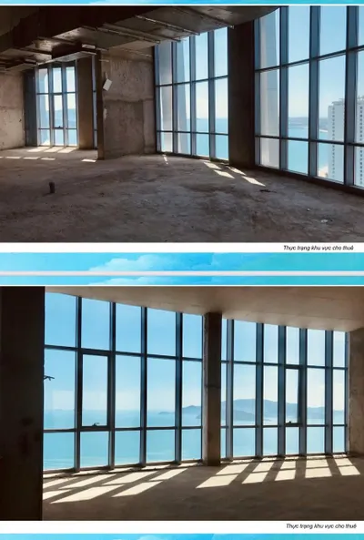 Commercial Space for Rent on 39th Floor – Panorama Nha Trang – 1,100 m² – 16.5M VND/Month