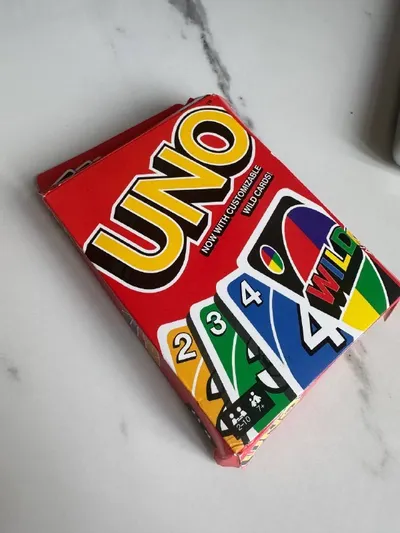 Mattel UNO 보드 게임 – 커스터마이징 카드 – 2-10명 플레이어