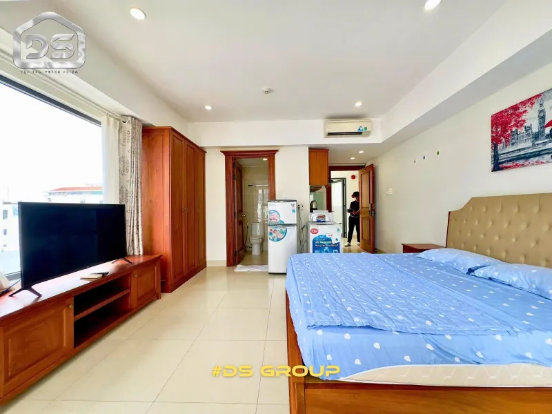 Budget Studio Apartment in Central Nha Trang with Sea View – 9.5 Million VND/Month