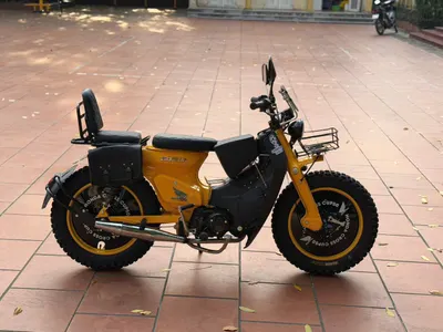 Кастомная Honda Cub 50 куб. см – модифицированный двигатель 110 куб. см – продам