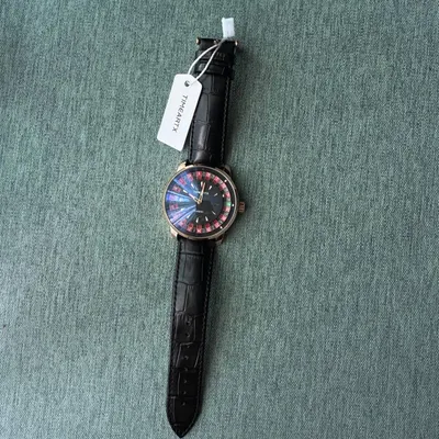 TimeARTX 손목시계 가죽 스트랩