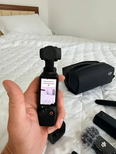 DJI OSMO POCKET 3 COMBO – Практически новое – 512 ГБ флешка в комплекте – Использовалось 6 раз