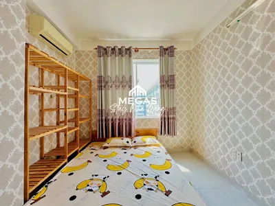 1-Bedroom Fully Furnished Apartment – 45m², Fingerprint Access, 24/7 Security – 6.5 Million VND/Month
