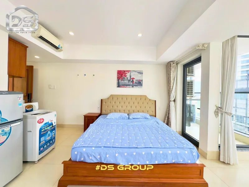 Budget Studio Apartment in Central Nha Trang with Sea View – 9.5 Million VND/Month