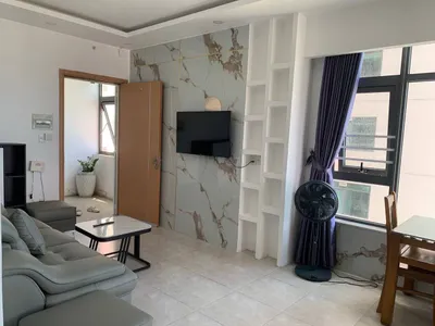 Căn hộ 2 phòng ngủ cho thuê – Nhìn ra biển, trung tâm thành phố – 17 triệu VND/tháng