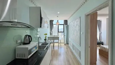Căn hộ 1 phòng ngủ cho thuê tại Mường Thanh 60 – Tầng 38 – Nhìn biển và thành phố – 13 triệu/tháng