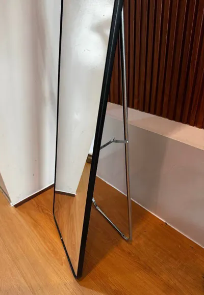 전신거울 – 38×155cm, 새 제품, 스탠드 포함