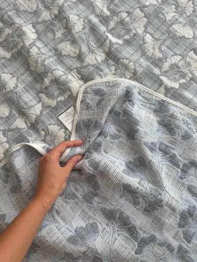 Double-Sided Cotton Bedspread 200×240 cm