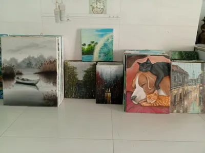 定制绘画与雕塑 – 手工独特作品