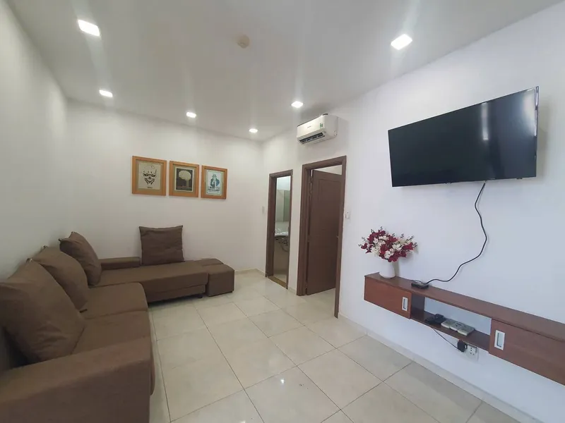 Căn hộ 2 phòng ngủ ở Muong Thanh, Nha Trang – Nhìn ra biển, Tầng 45 – 15 triệu ₫/tháng — 4/8