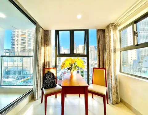 Studio Apartment for Rent on Hùng Vương Street, Nha Trang – Fully Furnished, 7th Floor – 10M VND/Month