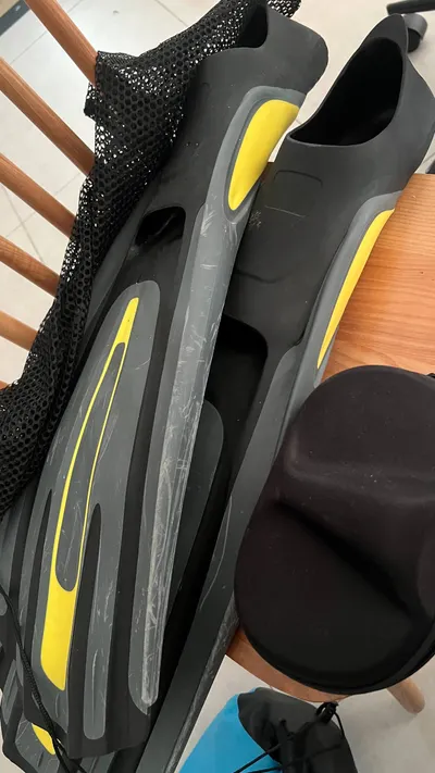 Diving Fins and Mask – 350,000 + 250,000 VND