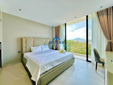 1-Bedroom Furnished Apartment with Balcony – VCN Phước Hải – 12M VND/Month