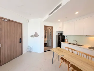 Căn hộ 1 phòng ngủ cho thuê – Scenia Bay, Nha Trang Phía Bắc – Nhìn ra biển, Bể bơi – 14,5 triệu VND/tháng