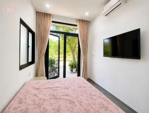 1-Bedroom Apartment in Phước Hải – New Furnishings, Ground Floor with Patio – 6,500,000 VND/Month