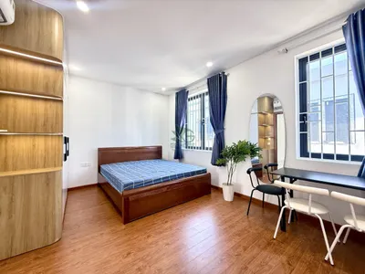 4卧室别墅出租在Mỹ Gia（8号楼），Vĩnh Thái区 – 300m²使用面积，家具齐全，24/7保安，免费游泳池 – 2500万越盾/月