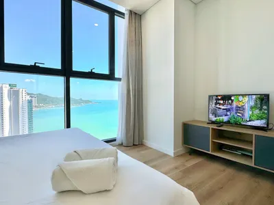 2-комнатная квартира в аренду в Scenia Bay, северный Нячанг – вид на море