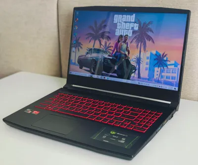 Игровое рабочее место – Ноутбук MSI, монитор Acer, кресло Edra