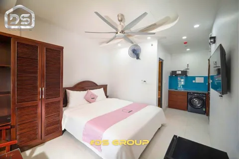 1-Bedroom Apartment for Rent – Hòn Xện, North Nha Trang – 35 m² – Balcony – Washing Machine – 8.5M VND/Month