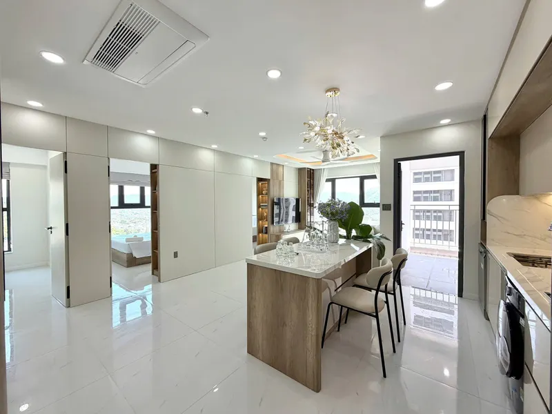3-Bedroom Luxury Apartment for Rent – OC3 Oceanus, North Nha Trang – Sea View – 90 m² – Furnished – 33M VND/Month