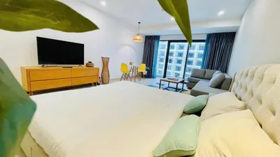 GoldCoast公寓，芽庄市中心，1500万越盾/月，海景