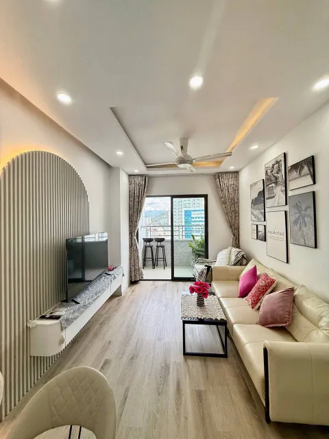 2-Bedroom Apartment for Rent – Oceanus Complex, North Nha Trang – Sea-View, Gym, 17M VND/Month