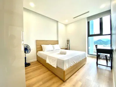 Cho thuê căn hộ 2 phòng ngủ ở phía bắc Nha Trang – Tòa nhà Scenia Bay – 27 triệu VND/tháng